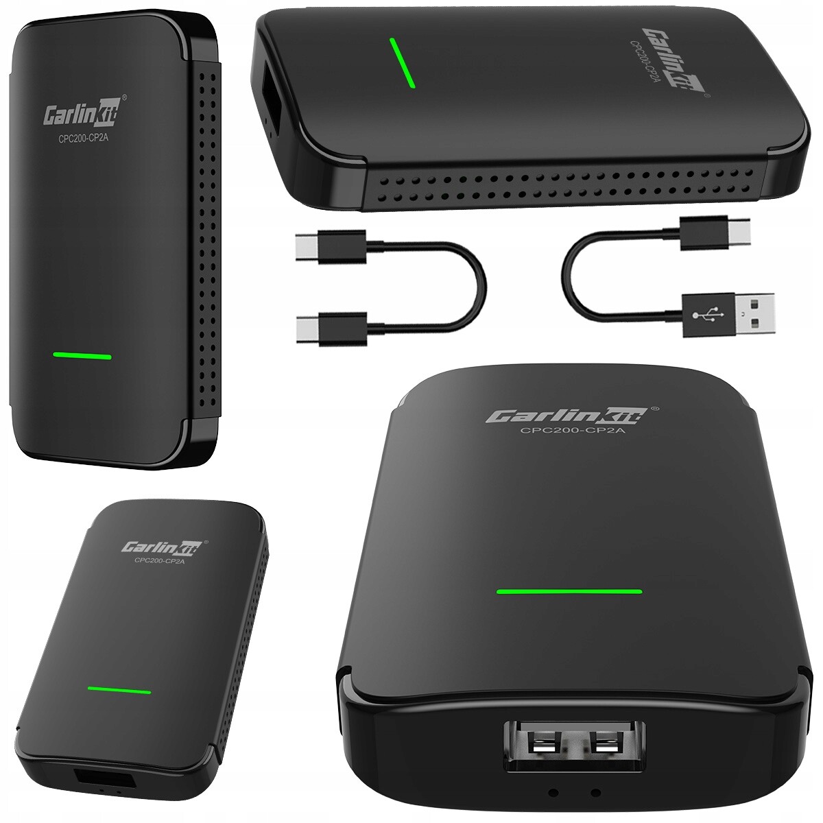 Carlinkit CP2A-Pro Bezdrátový CarPlay Android Auto Adaptér WiFi Bt