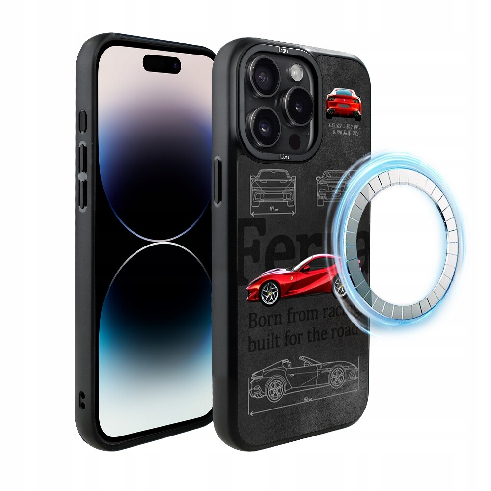 Matný Pouzdro Ibizu DropGuard pro iPhone 14 Pro s MagSafe, 812 Superfast