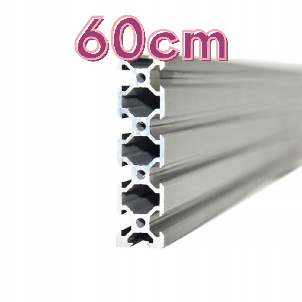 Hliníkový profil V-Slot 20x80x60 cm (stříbrný)