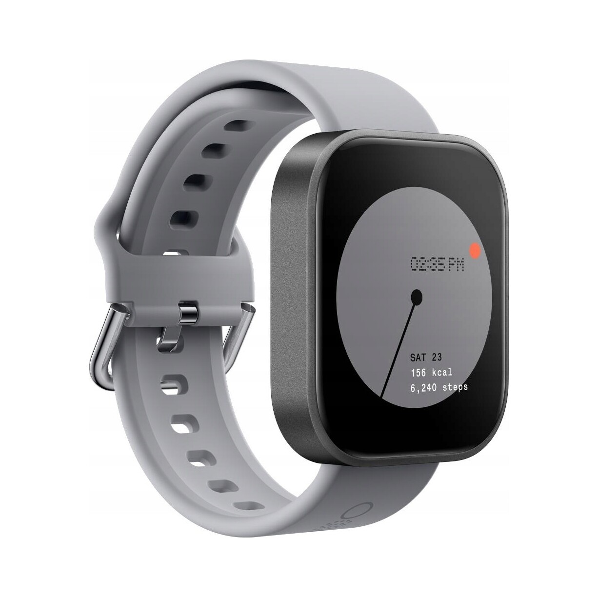 Chytré Hodinky Cmf by Nothing Nothing Watch Pro šedé s gumovým řemínkem