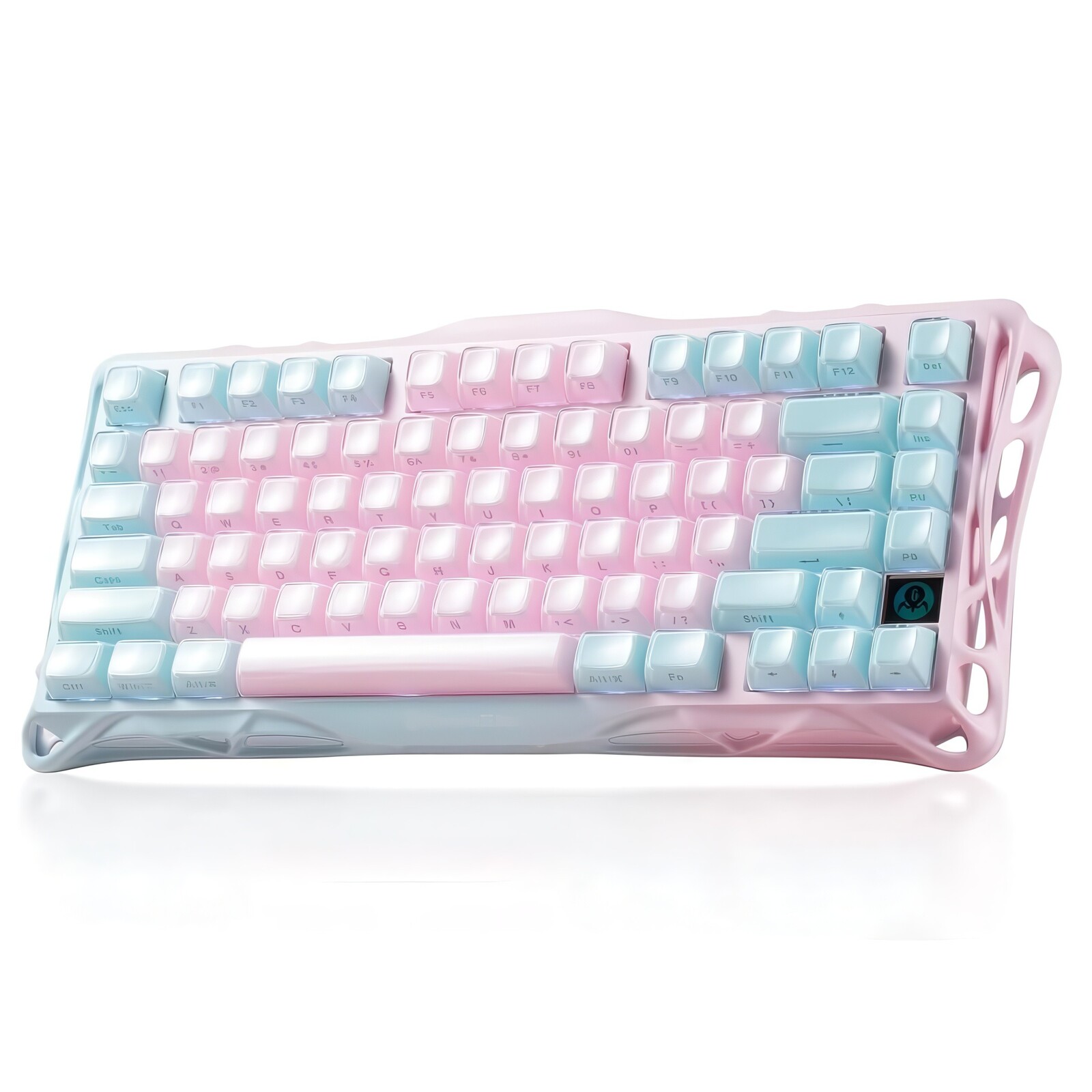 GravaStar Mercury K1 Lite Bezdrátová mechanická klávesnice Lumen Rose