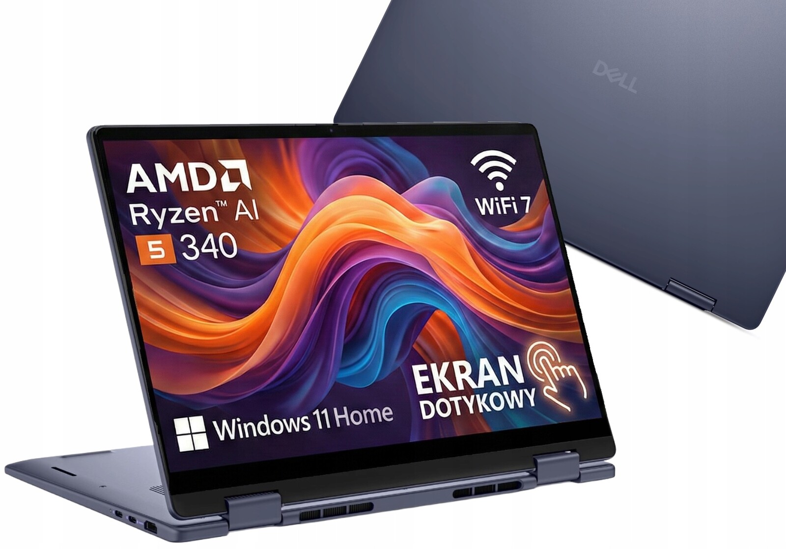 Dell Plus 14 2v1 Ryzen Ai 5 340 16/512GB 14