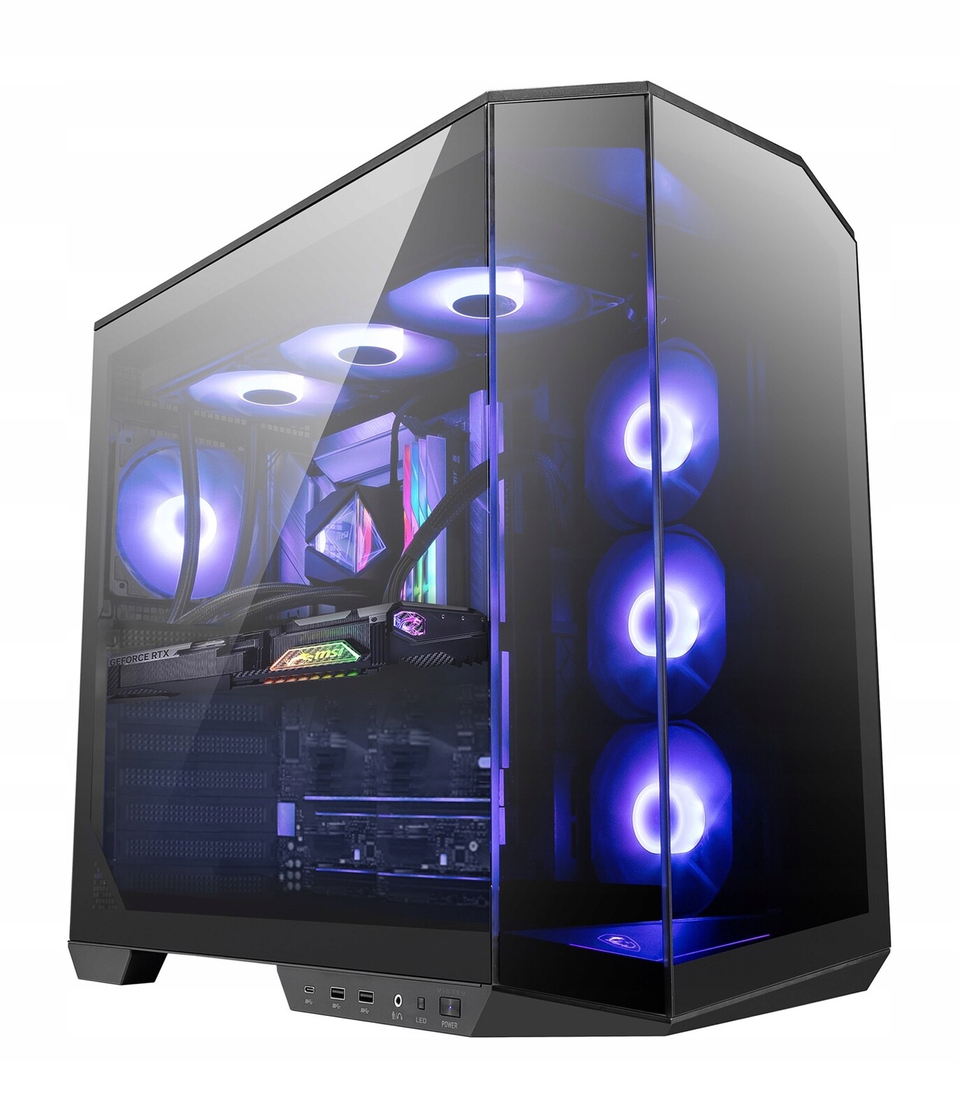 Pbmsi Ultimate Ryzen 7 7700 AiO Rtx 5060Ti 32GB DDR5 Ssd 1TB Wifi W11 DLSS4