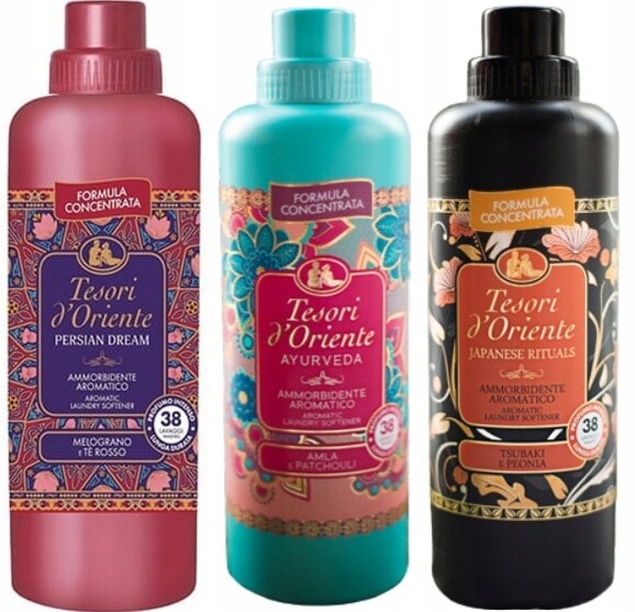 Tesori d'Oriente Sada 3 italských oplachovacích přípravků 760 ml Paj