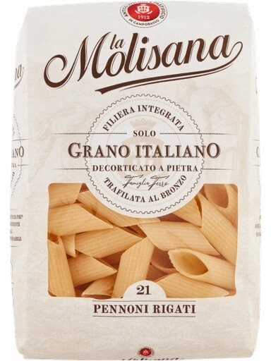 Těstoviny Molisana Pennoni Rigati 500 Gr italský těstoviny
