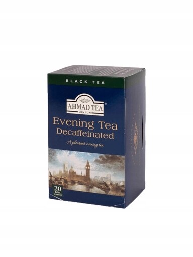 Ahmad černý čaj bez kofeinu, 20 sáčků