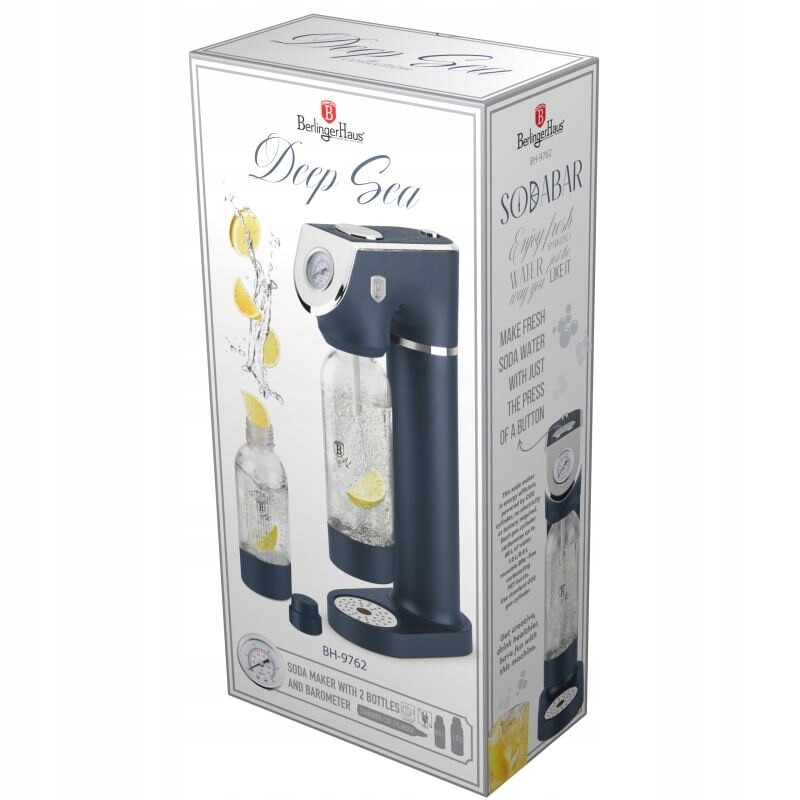 Výrobník sody Sodabar 2 lahve Deep Sea Collection