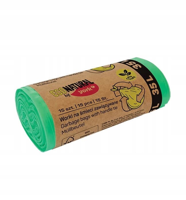 York Eco sáček na odpadky zavazovací 35 l