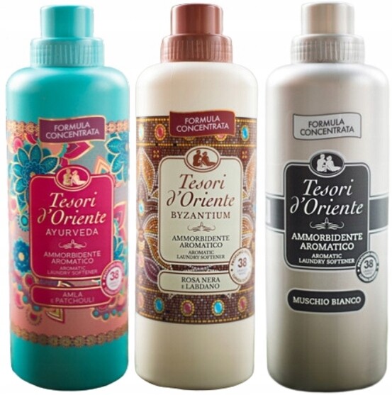 Tesori d'Oriente Sada 3 italských oplachovacích přípravků 760 ml Abm