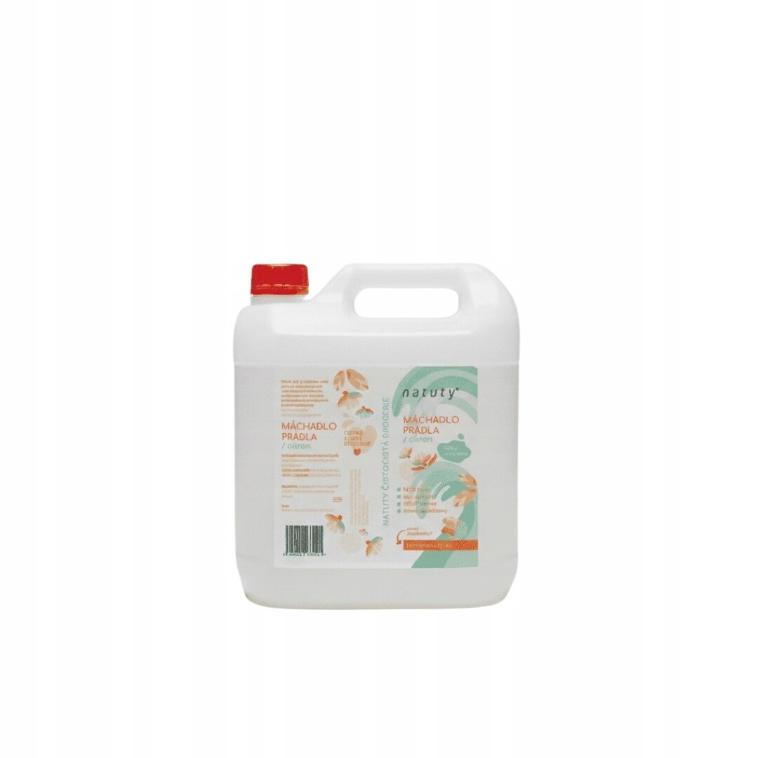 Natuty Máchadlo prádla s vůní citronu 3 000 ml