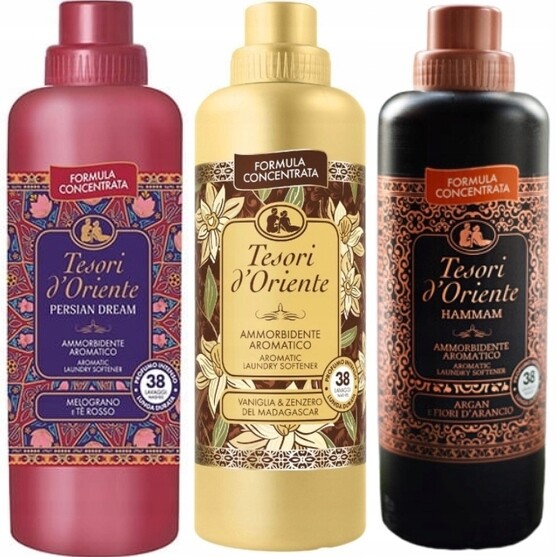 Tesori d'Oriente Sada 3 italských oplachovacích přípravků 760 ml Pvh