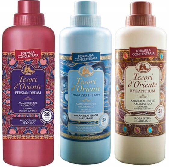 Tesori d'Oriente Sada 3 italských oplachovacích přípravků 760 ml Ptb