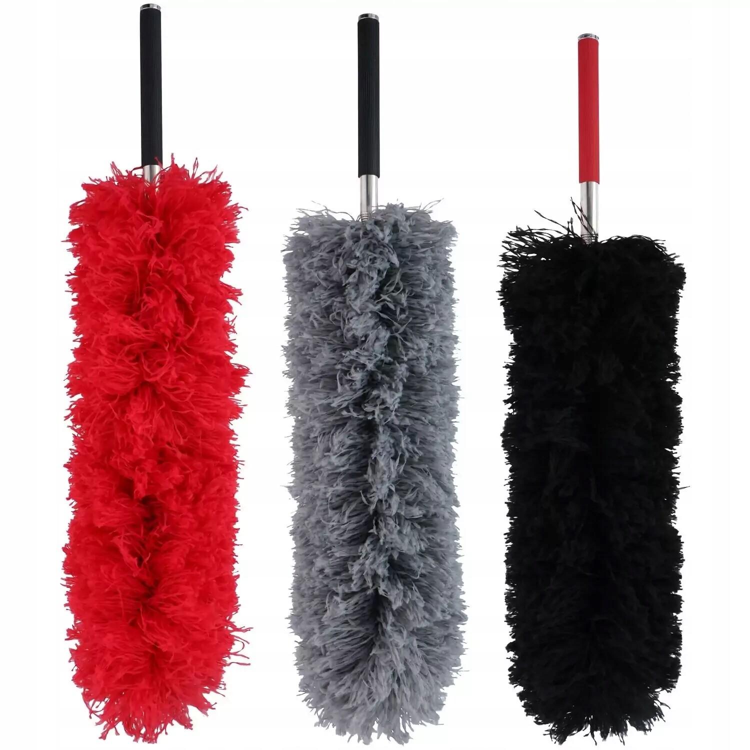 Metla na prach teleskopická 55-142 cm mix barev