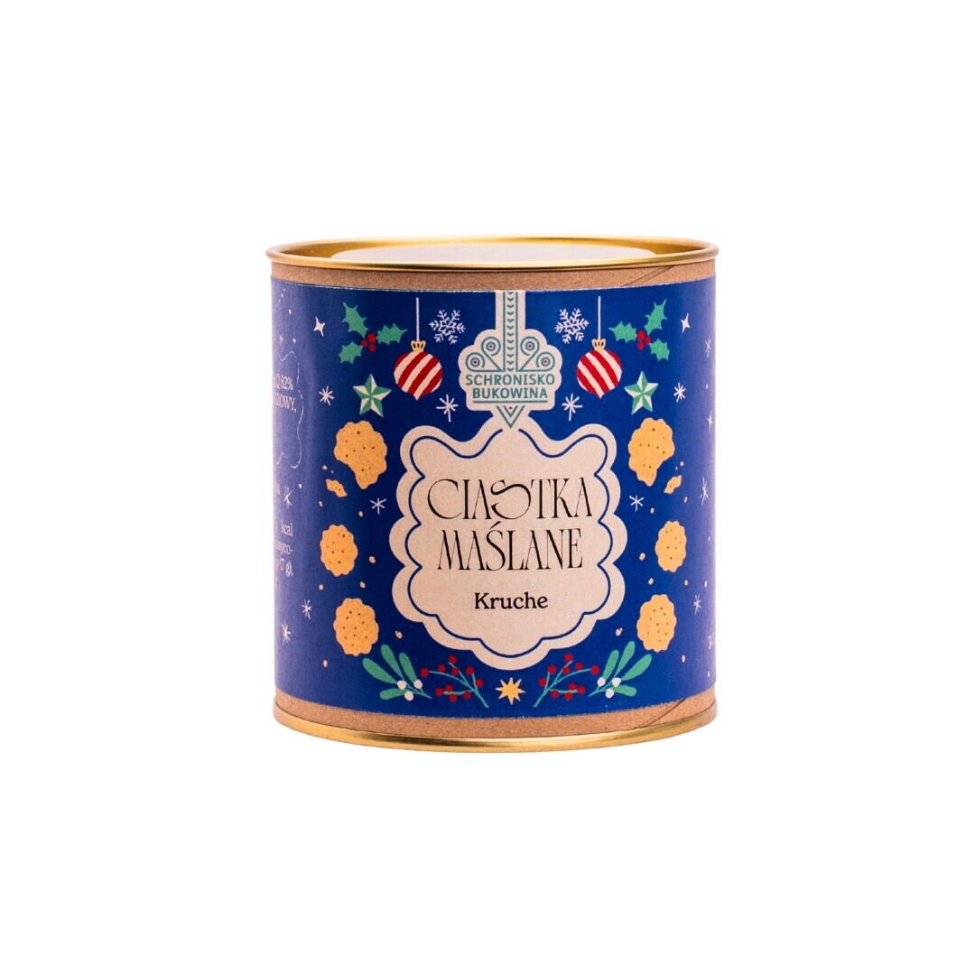 5 x Křehké máslové sušenky 100 g Schronisko Bukowina