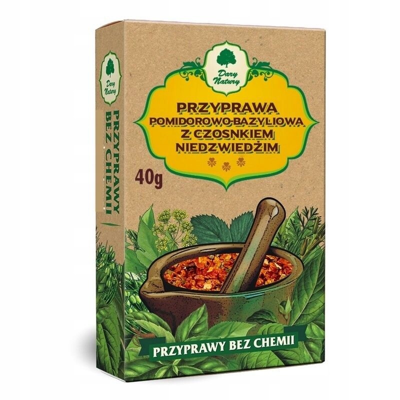 5 x Dary Natury Koření rajčatovo-bazalkové s medvědím česnekem 40 g