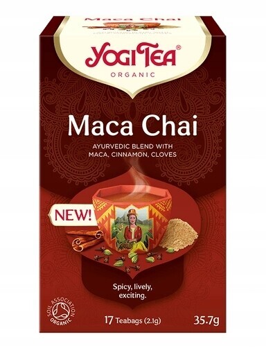 Yogi Tea Čaj maca chai bio (17 x 2,1 g) 35,7 g