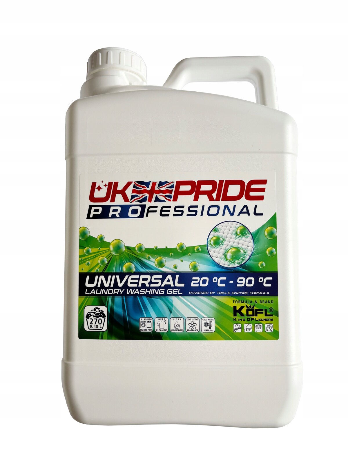 Kofl Universal Gel Na Praní Univerzální 9.45 L Pýcha Anglie Pride Je Zpět!