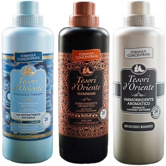 Tesori d'Oriente Sada 3 italských oplachovacích přípravků 760 ml Thm