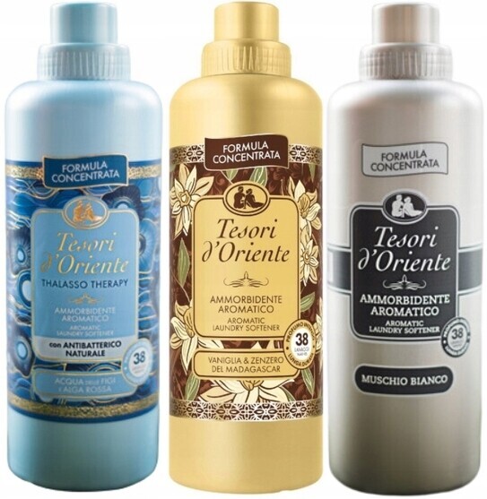 Tesori d'Oriente Sada 3 italských aviváží 760 ml Tvm