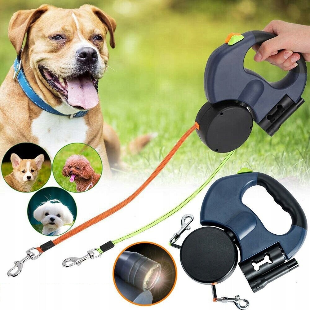 Automatické Vodítko S Svítilnou A Zásobníkem Na Sáčky, Do 25 Kg