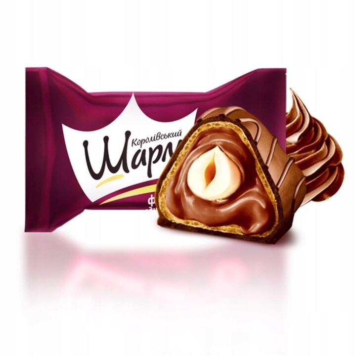 Aim Vafle s kakaovou náplní a celými ořechy Royal Charm 2,2 kg