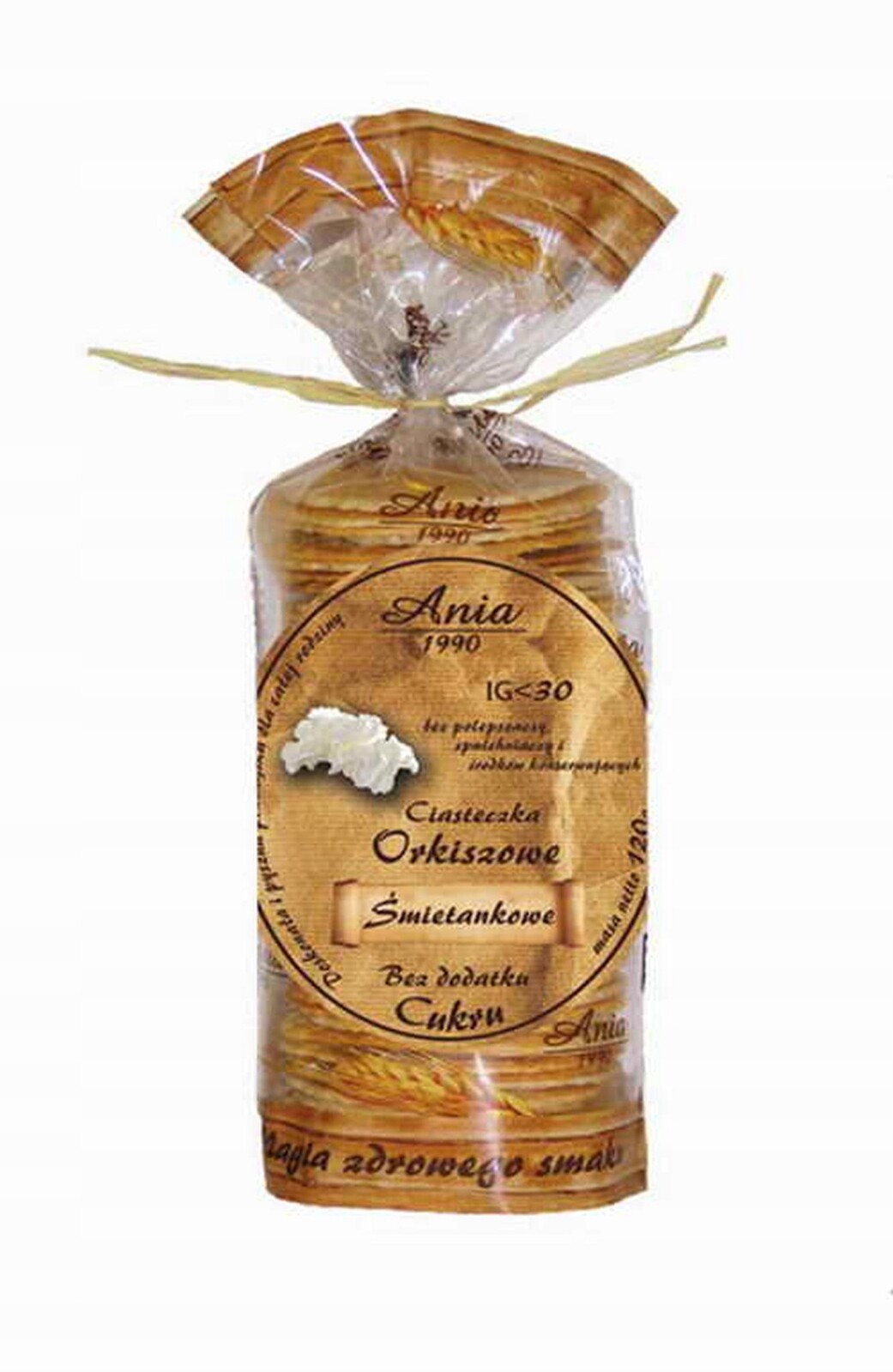 5 x Ania Špaldové sušenky krémové B/c 120 g