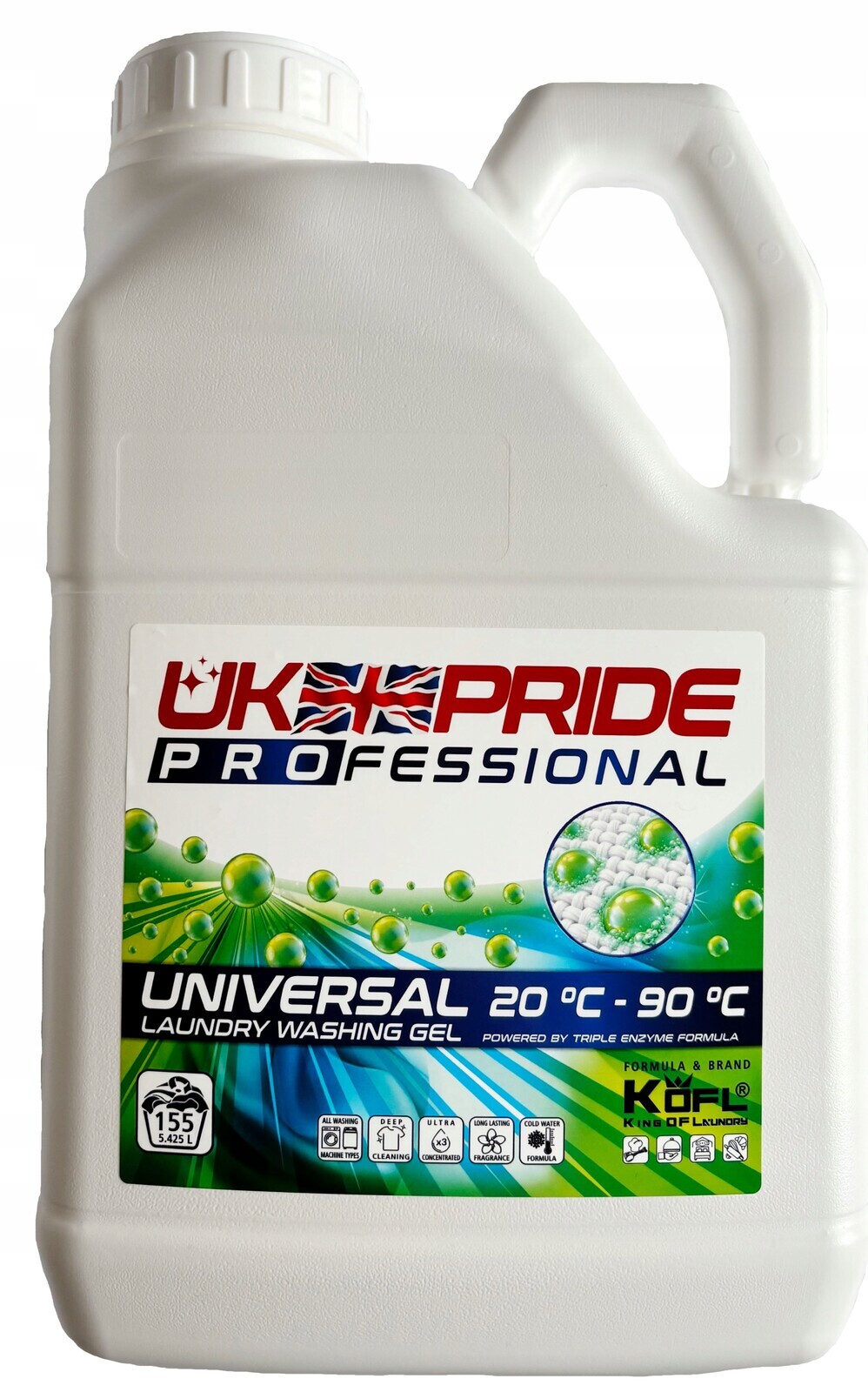 Kofl Universal Gel Na Praní Univerzální 5.425 L Pýcha Anglie Pride Je Zpět!