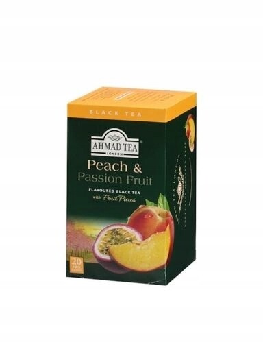 Ahmad Peach Passion Fruit ovocný čaj 20 sáčků