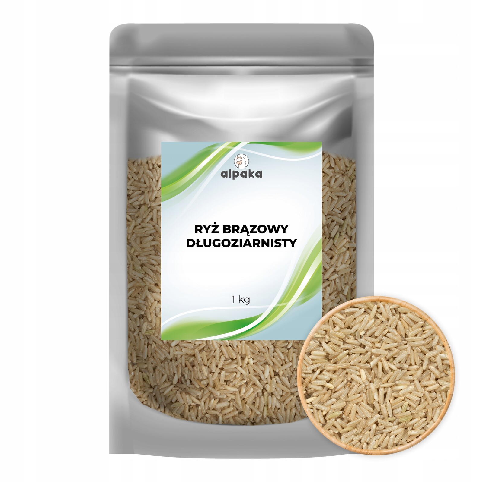 Hnědá rýže 1 kg Alpaka