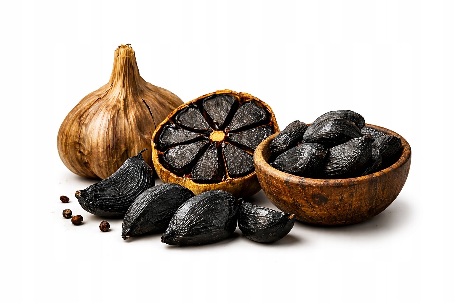 Černý Česnek Harnaś 500 g – přírodní fermentovaný, polská kvalita