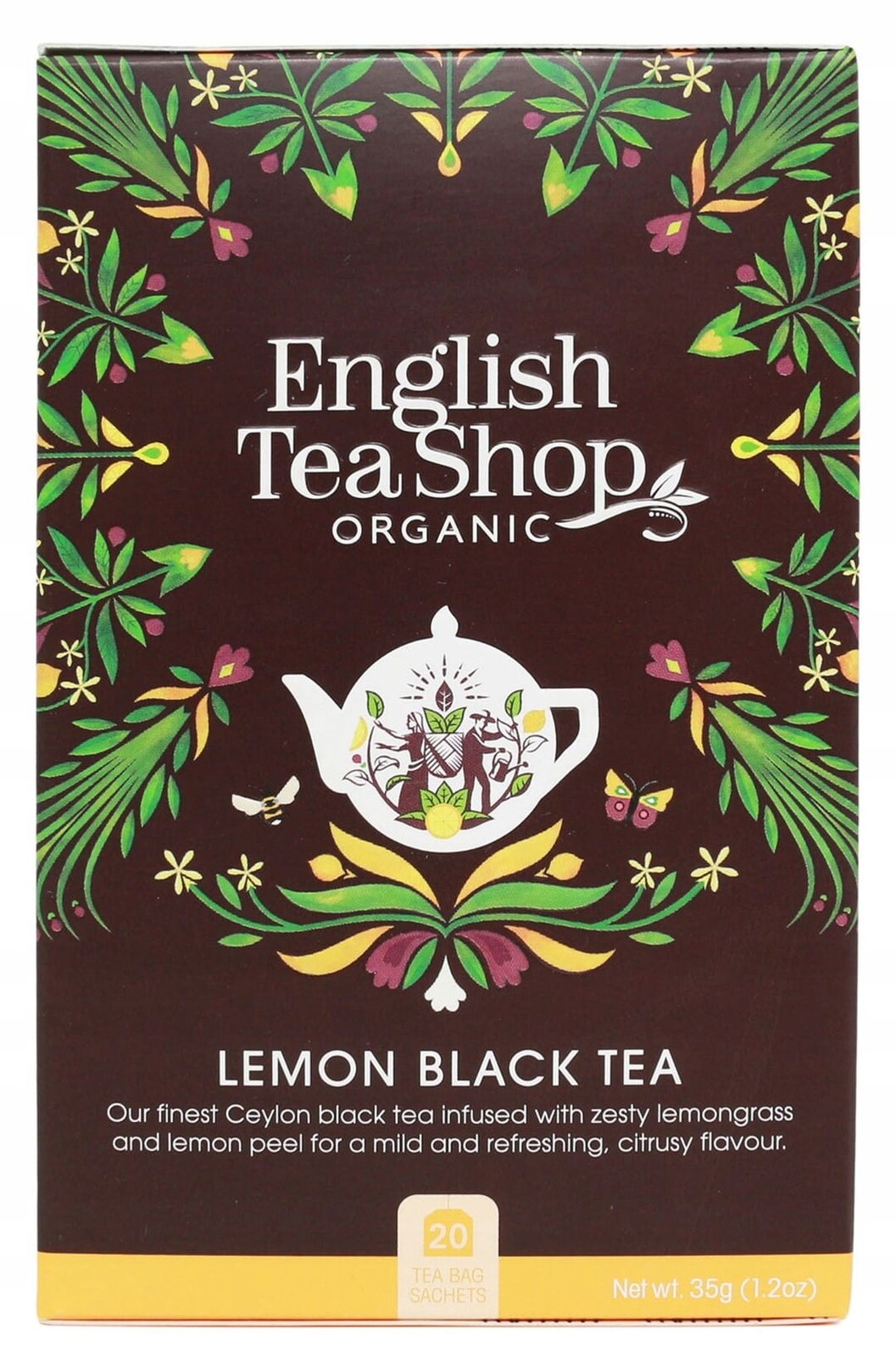 English Tea Shop Lemon Black Tea černý čaj 20 sáčků