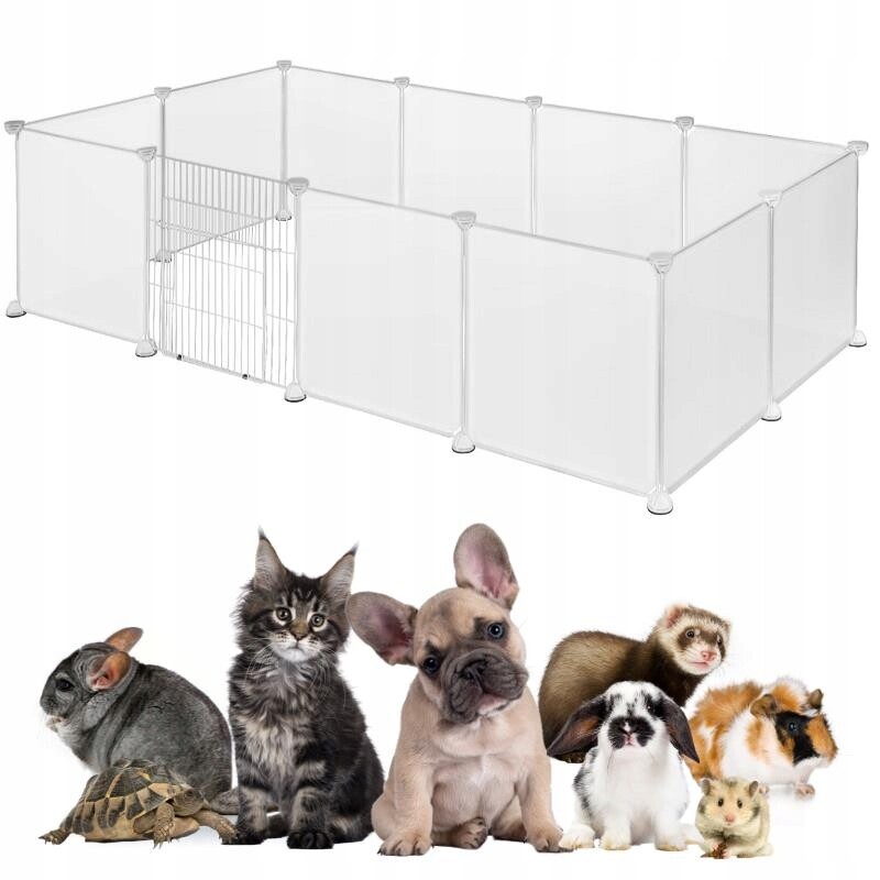 Klec Kotec Panelový výběh pro zvířata králíků 45x72x142