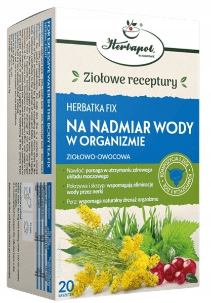 Čaj Na Přebytečnou vodu fix (20 x 2 g) Herbapol Krakov
