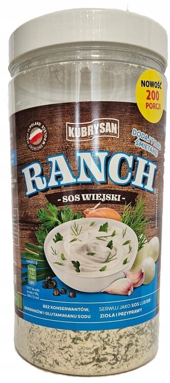 Kubrysan Ranch omáčka originální bez konzervantů 1000 g
