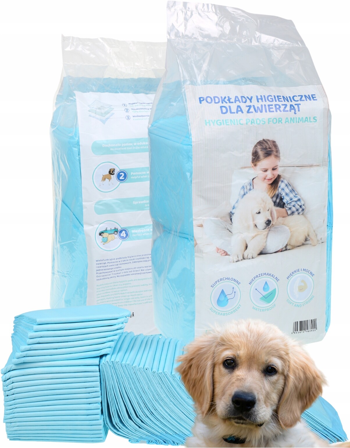 Absorpční podložky a podložky Gordon Home 50 ks