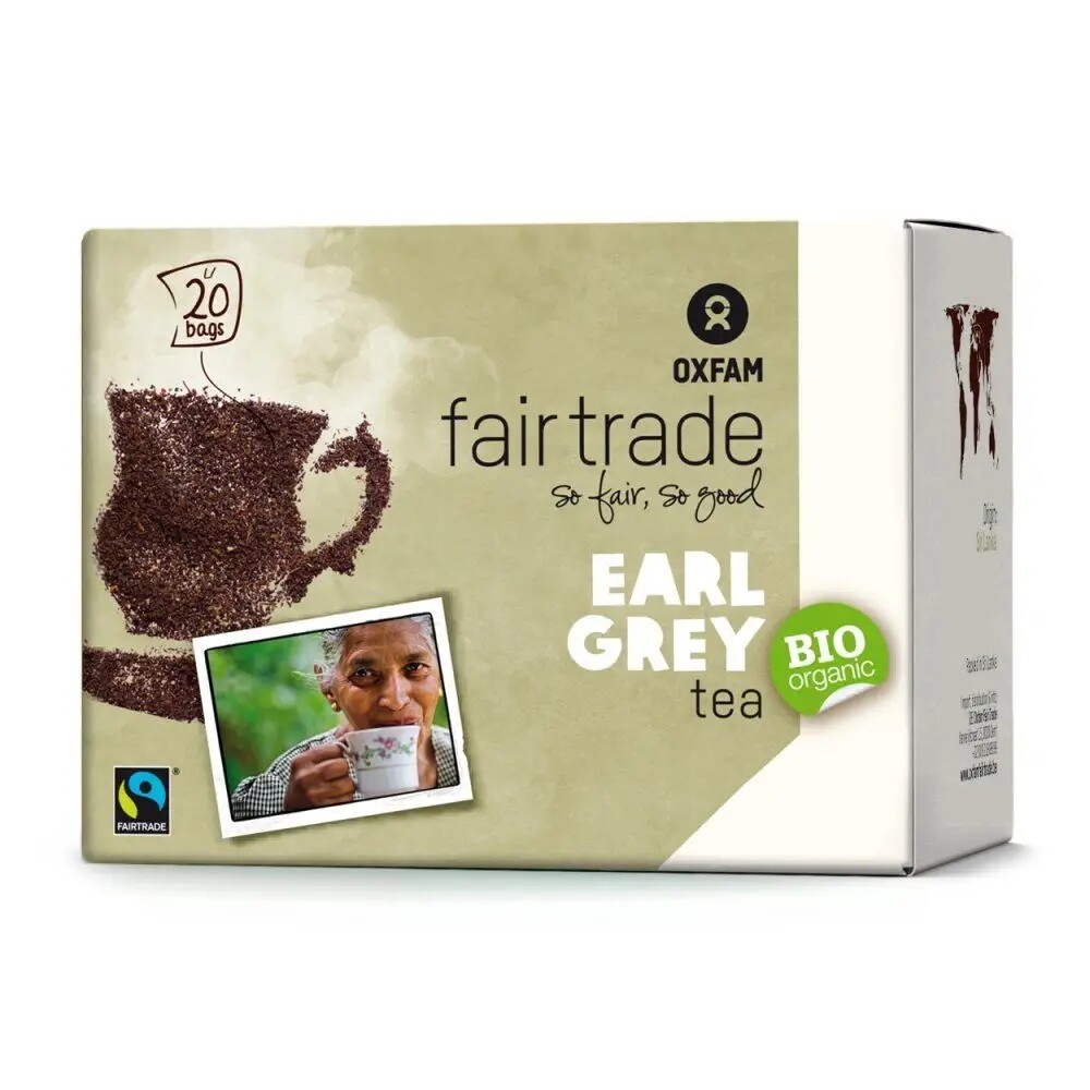 Oxfam Fair Trade Čaj earl grey fair trade (20 x 1,8 g) 36 g