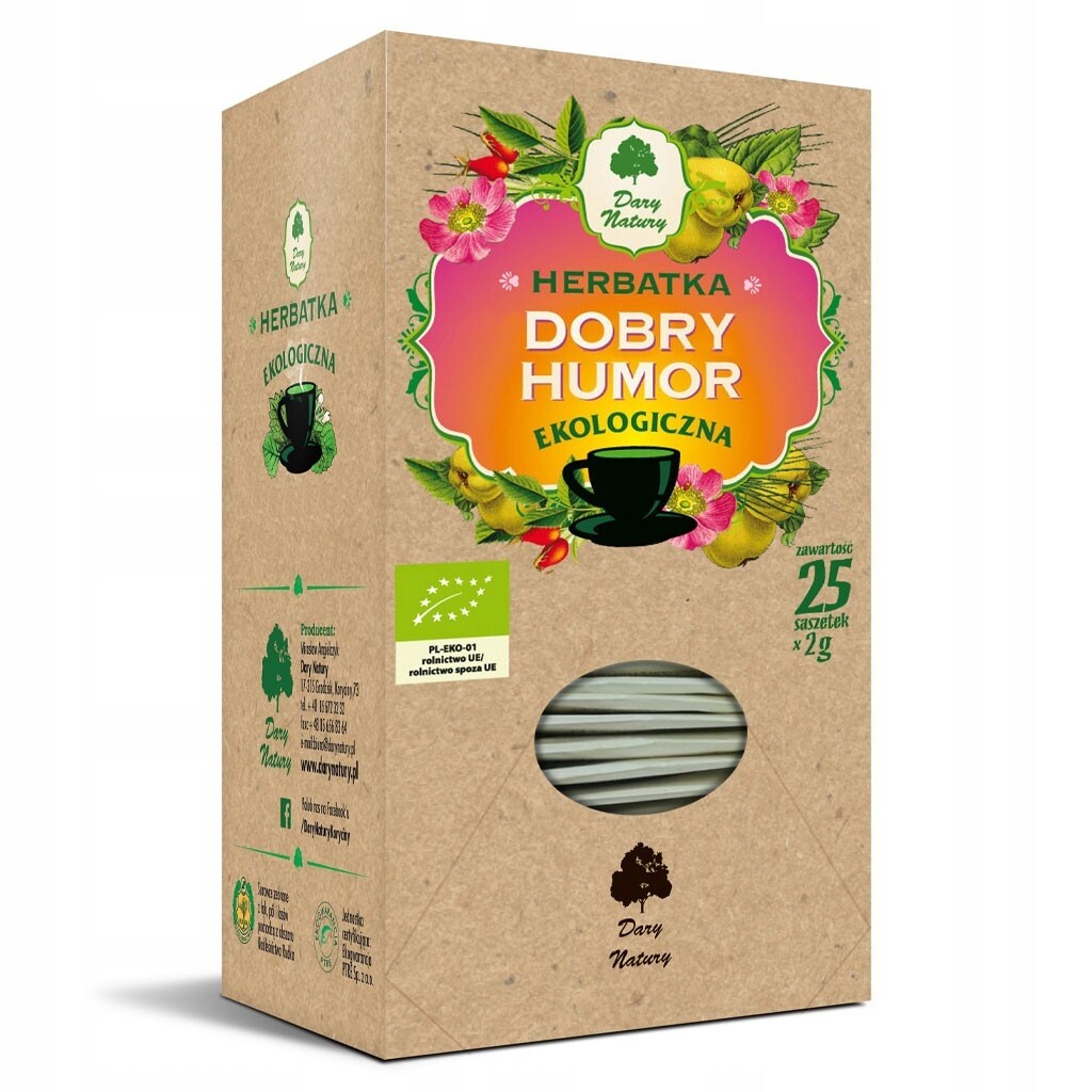 Dary Natury Čaj pro dobrou náladu Bio 25x2 g