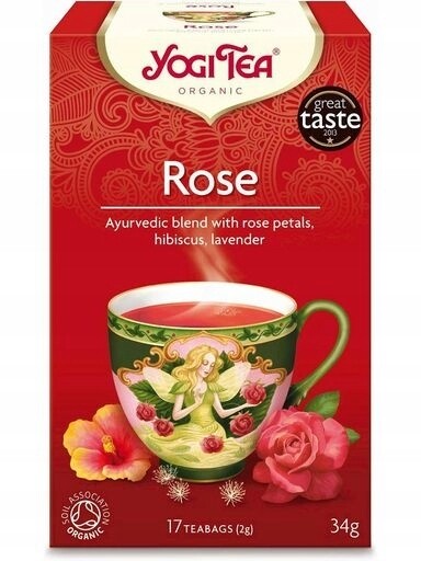 Yogi Tea Tao rose bio čaj (17 x 2 g) 34 g