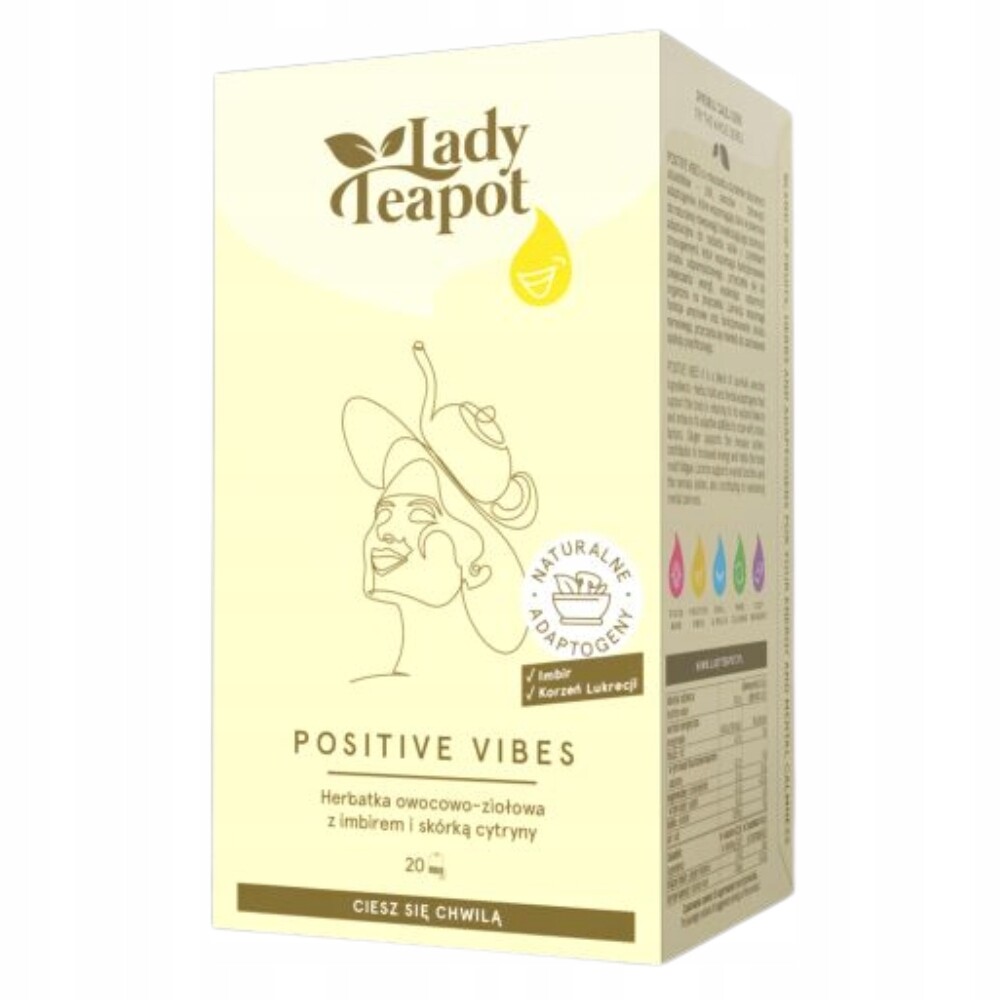 Lady Teapot Positive Vibes Čaj plod 20x2g 40g