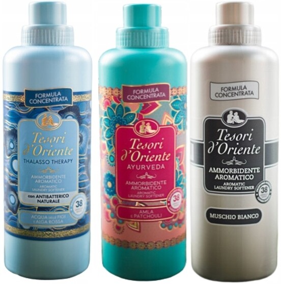 Tesori d'Oriente Sada 3 italských oplachovacích přípravků 760 ml Tam