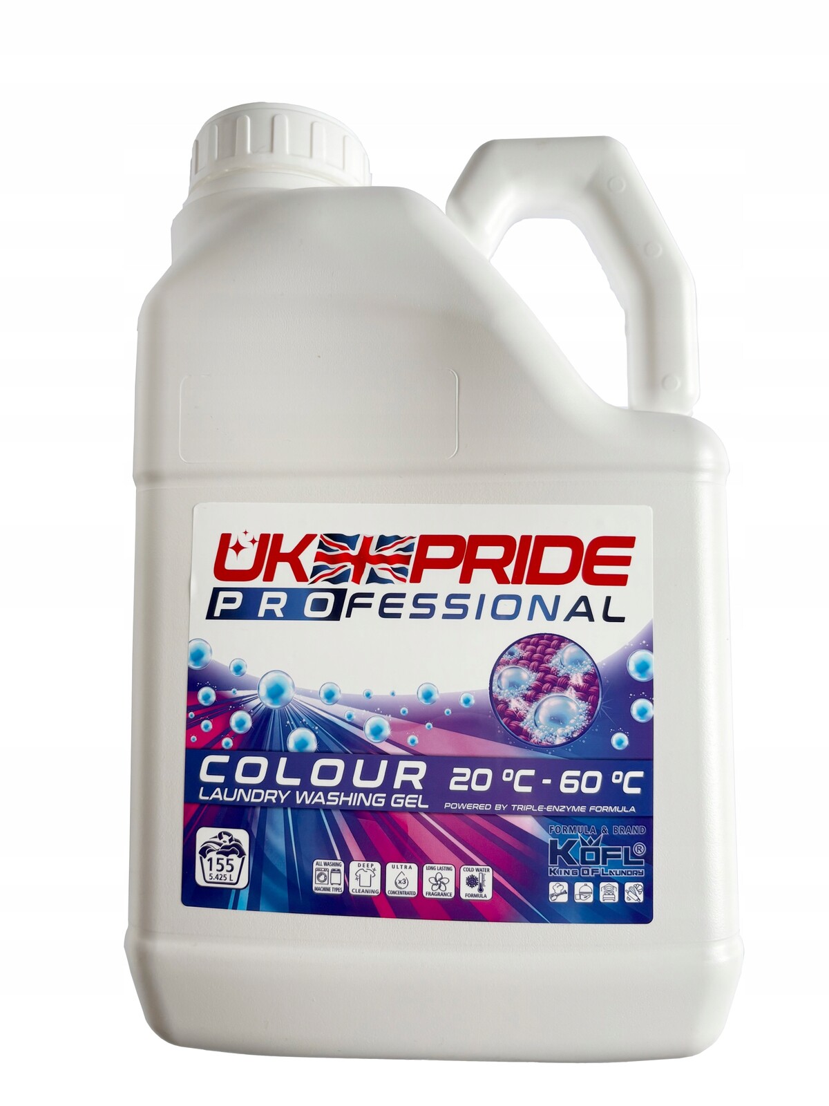 Kofl Colour K0LOR Gel Na Praní Barev 5.425L Pýcha Anglie Pride Je Zpět!