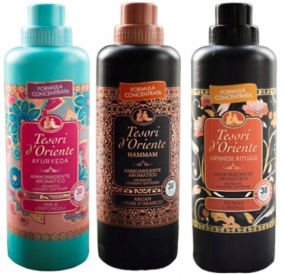 Tesori d'Oriente Sada 3 italských avivážních přípravků 760 ml Ahj