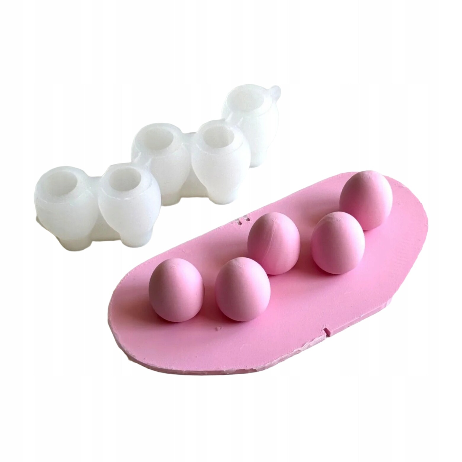 Silikonová forma na ruční výrobu velikonočních vajec „Eggs Mini“ 5x15 ml Dinara Kasko