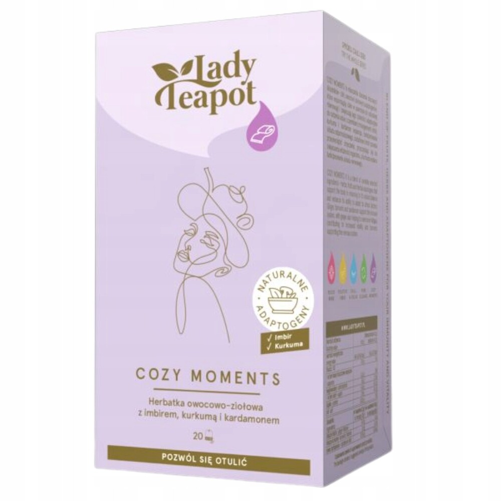 Lady Teapot Cozy Moments Čaj ovocný 20x2g 40g