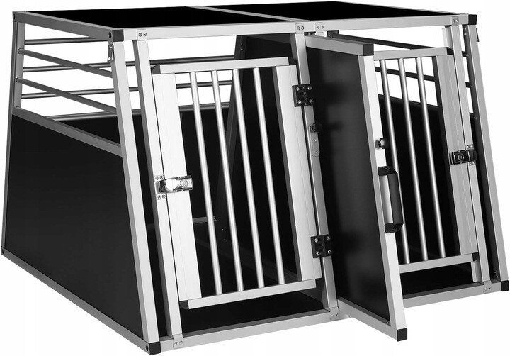 Klec přepravní automobilová hliníková, pevná, trapézová