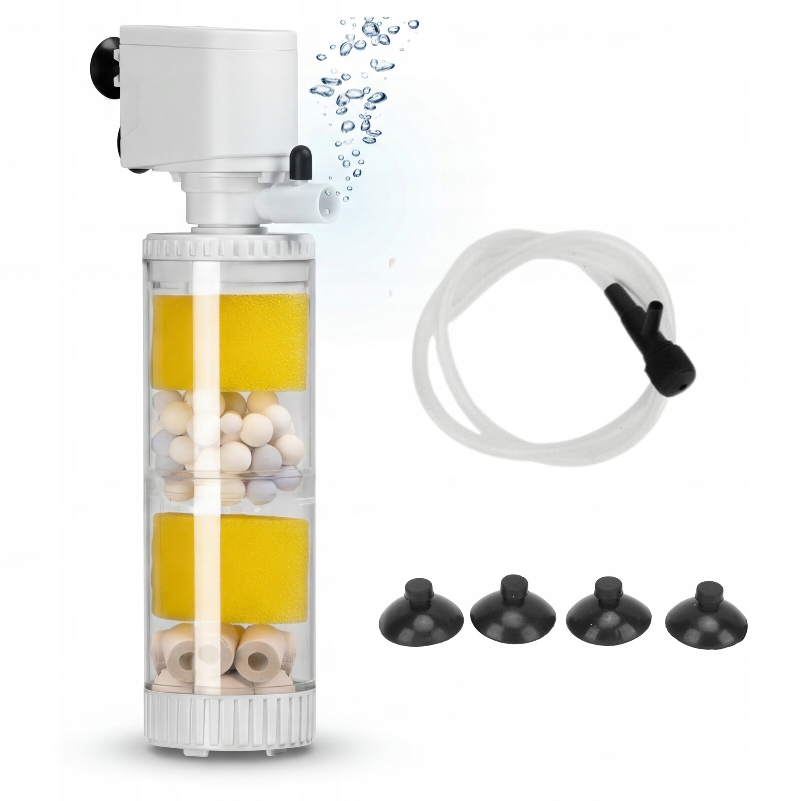 Filtr Do Akvária Vnitřní S Vložkou Dvojitá Filtrace Akvária 50-100 l