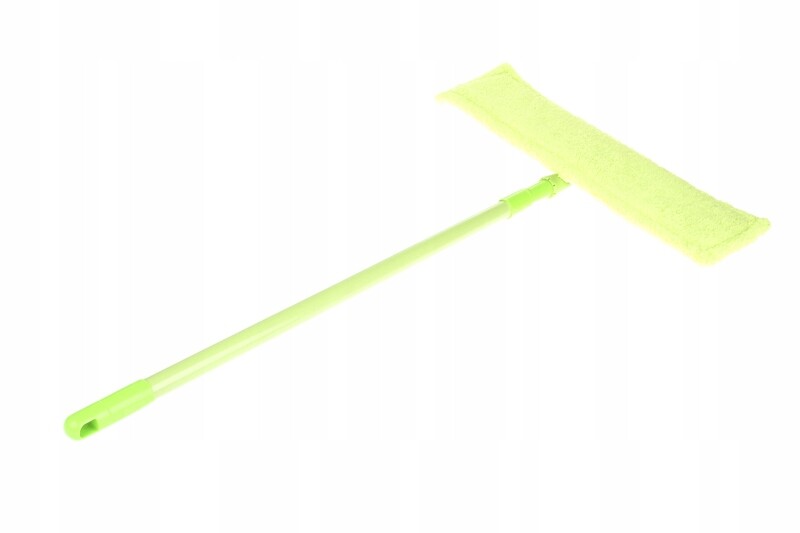 Plochý mop z mikrovlákna 13x42 cm s teleskopickou násadou