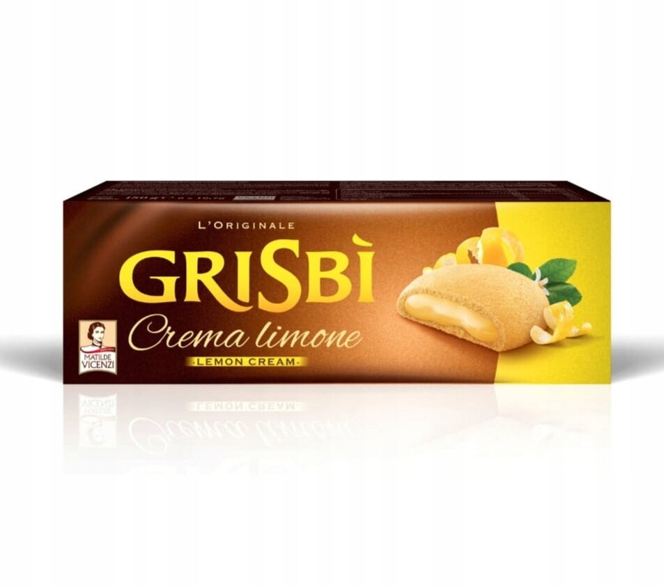 5 x Sušenky Grisbi Limone 135 g Matilde Vicenzi