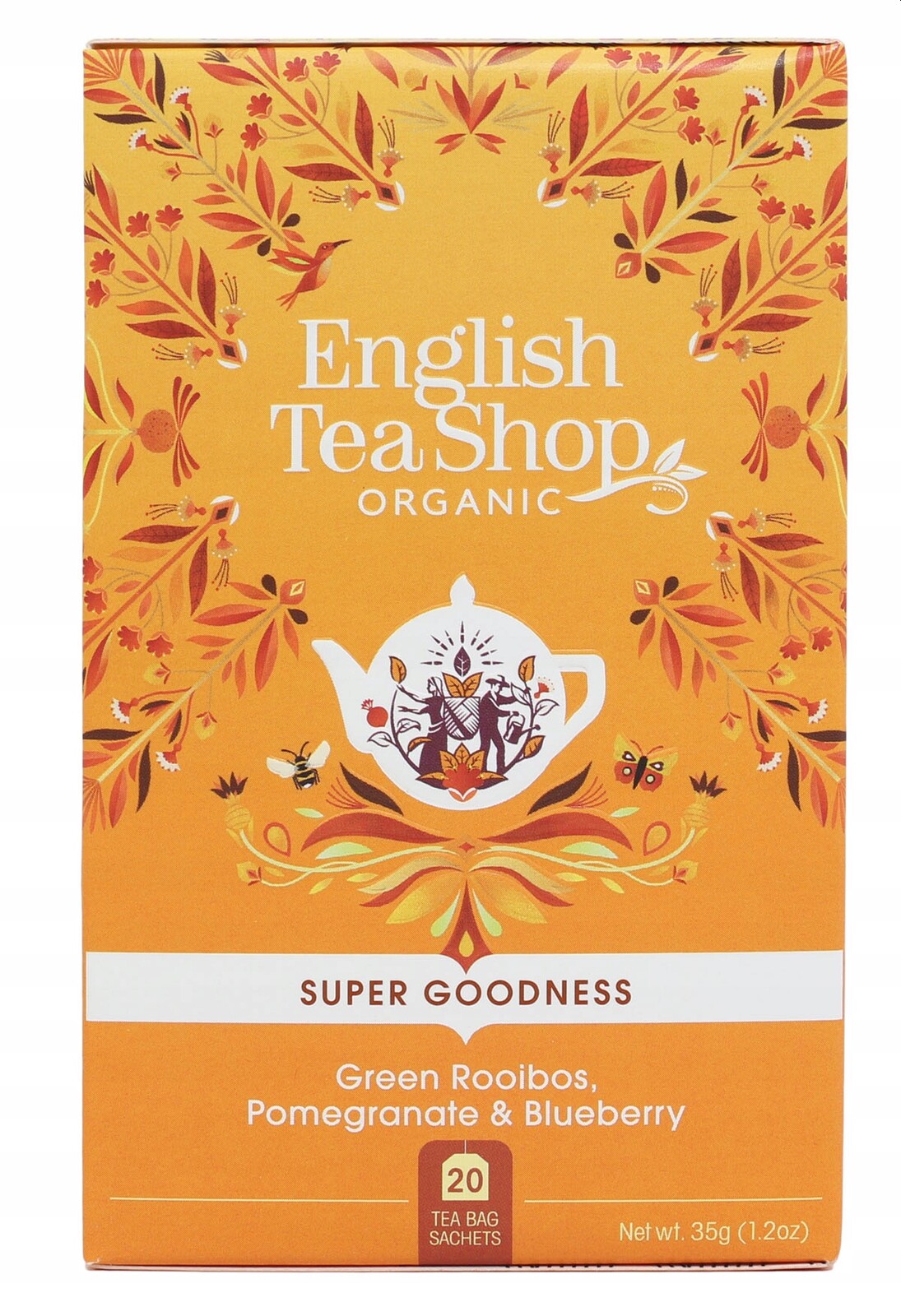 English Tea Shop Čaj s Rooibosem, granátovým jablkem a borůvkou (20x1,75) 35 g