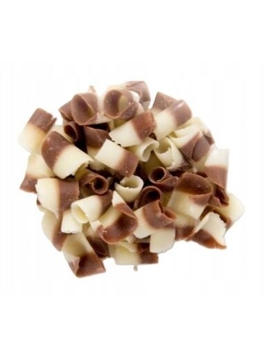 5 x úspěšné pečivo Posypka Čokoládové Hobliny Dvoubarevné Duo 100 g